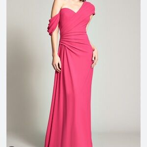 Tadashi Shoji Size XL Pink/Fuchsia Gown
